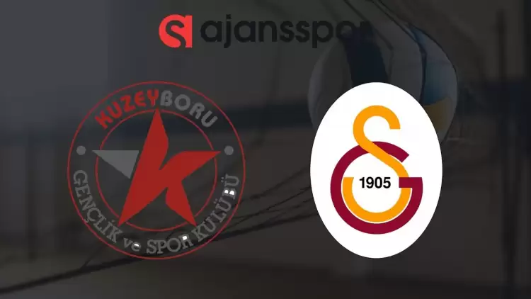 Kuzeyboru - Galatasaray maçının canlı yayın bilgisi ve maç linki