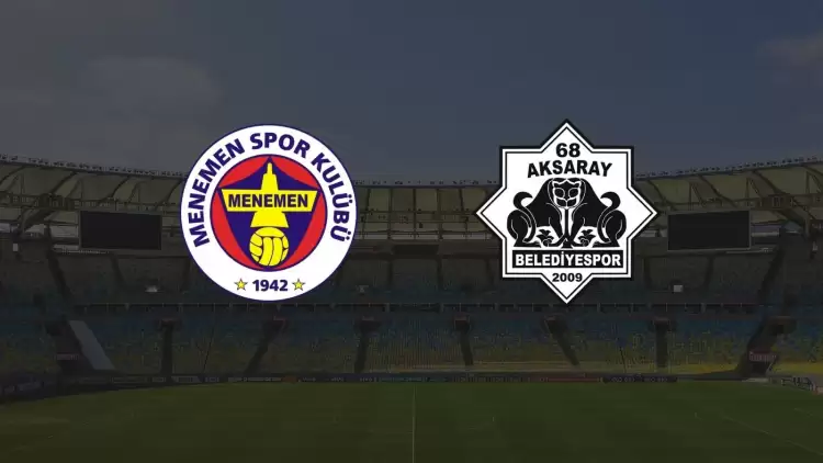 CANLI| Menemen FK - 68 Aksaray Belediyespor maçı yayın bilgisi ve saati 