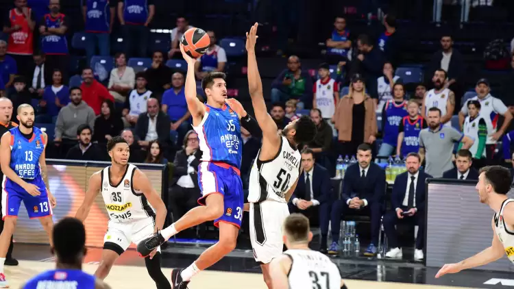 Anadolu Efes - Partizan: 100 - 94 (Maç sonucu - yazılı özet)