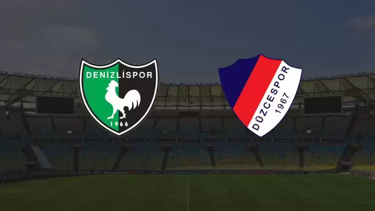 CANLI| Denizlispor - Düzcespor maçı yayın bilgisi ve saati 