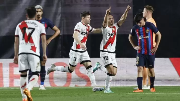 (YAZILI ÖZET) Rayo Vallecano- Barcelona maç sonucu: 1-1