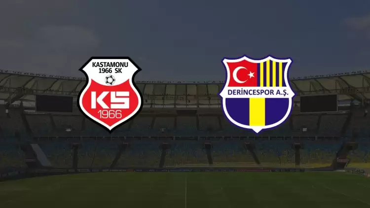 CANLI| Kastamnuspor - Derincespor maçı yayın bilgisi ve saati 