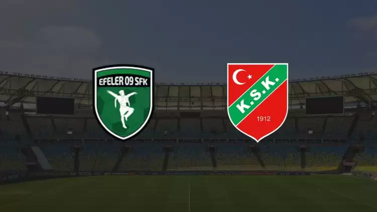 CANLI| Efeler 09 - Karşıyakaspor maçı yayın bilgisi ve saati 