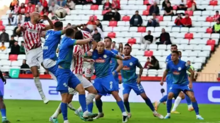 (Yazılı Özet) Fraport Tav Antalyaspor-Çaykur Rizespor Maç Sonucu: 0-0