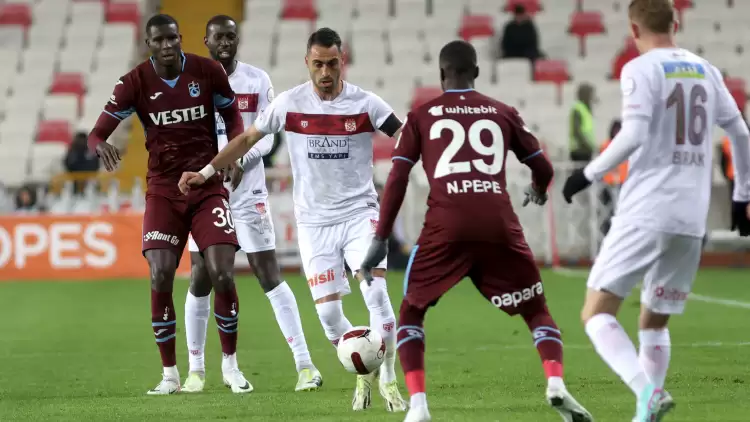 (ÖZET-GOLLER) Sivasspor- Trabzonspor maç sonucu: 3-3