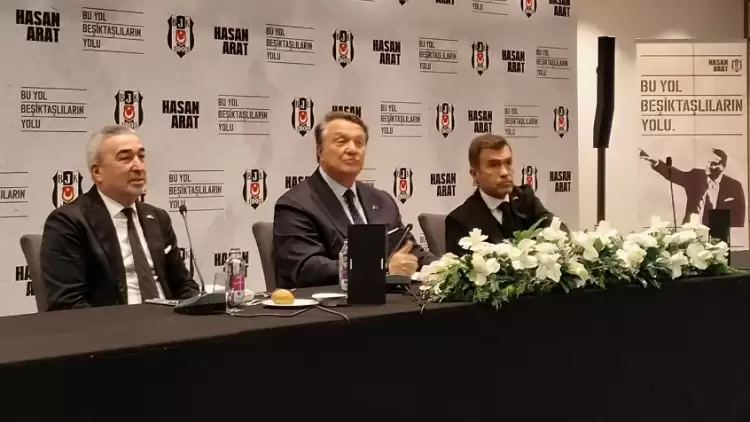 Beşiktaş Başkan Adayı Hasan Arat; Samet Aybaba ve Feyyaz Uçar'ı açıkladı!