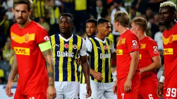 Fenerbahçe, Nordsjaelland maçı için Danimarka'da çoşkuyla karşılandı