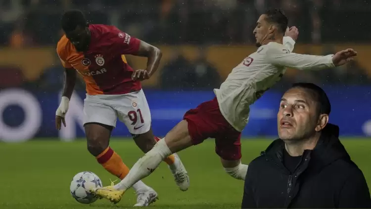 Galatasaray - Manchester United maçında Ndombele ıslıklandı, Okan Buruk sahiplendi