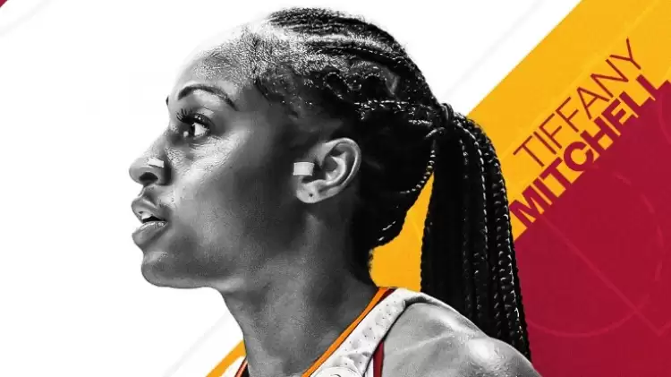 Galatasaray'da Tiffany Mitchell ile yollar ayrıldı!