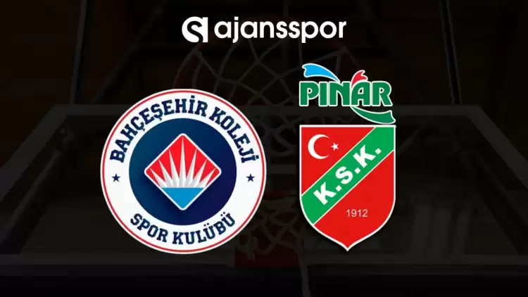 Bahçeşehir - Pınar Karşıyaka maçının canlı yayın bilgisi ve maç linki