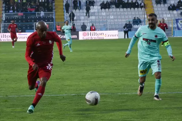 Erzurumspor FK - Gençlerbirliği: 1-1 (Maç sonucu-yazılı özet)