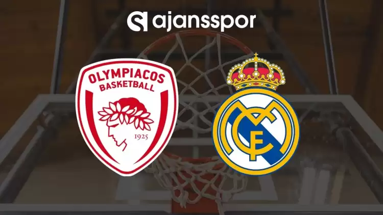 Olympiakos - Real Madrid maçının canlı yayın bilgisi ve maç linki