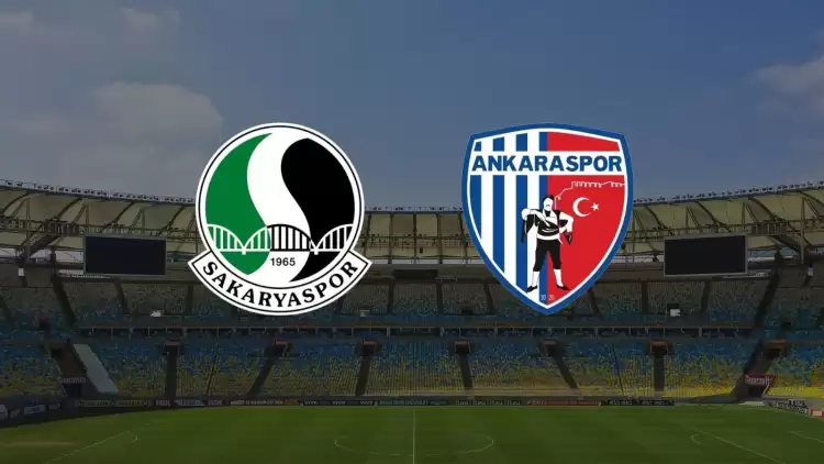 CANLI| Sakaryaspor - Ankaraspor maçını canlı izle (Maç linki)