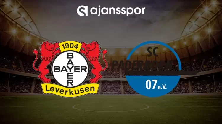 Bayer Leverkusen - Paderborn maçının canlı yayın bilgisi ve maç linki