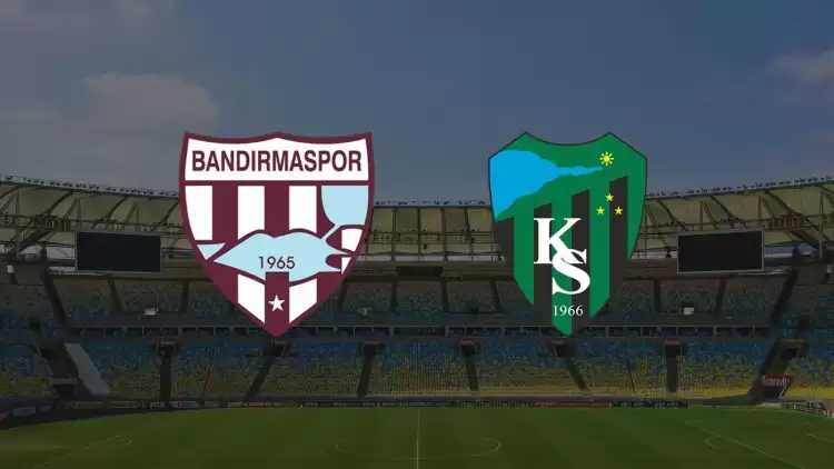 CANLI| Bandırmaspor - Kocaelispor maçı yayın bilgisi ve saati 