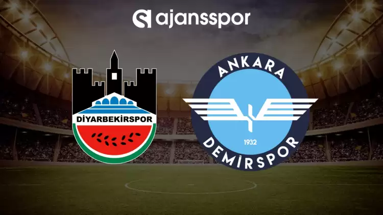 CANLI| Diyarbekirspor - Ankara Demirspor maçı yayın bilgisi ve saati 