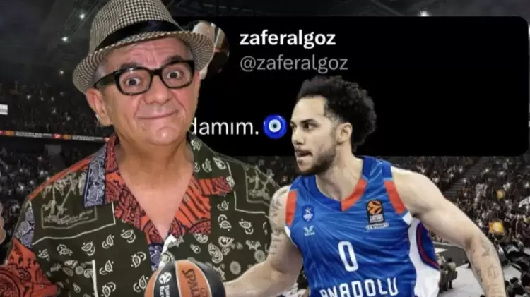 Zafer Algöz'den Anadolu Efes'in yıldızı Shane Larkin'e "Maşallah"