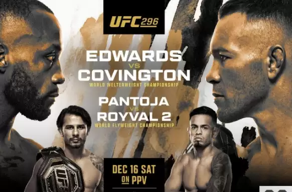 UFC 296'da 2 kemer ortada!