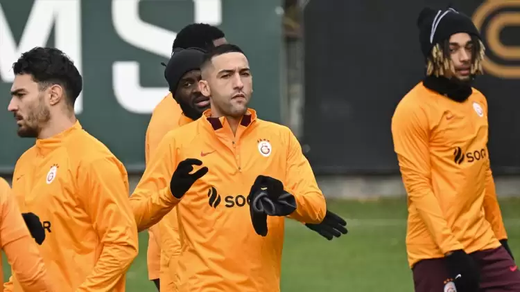 Galatasaray'da Davinson Sanchez ve Hakim Ziyech sevinci! 