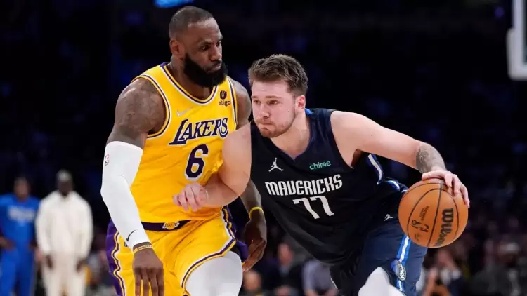 Mavericks, Luka Doncic'in üstün performansıyla Lakers engelini aştı