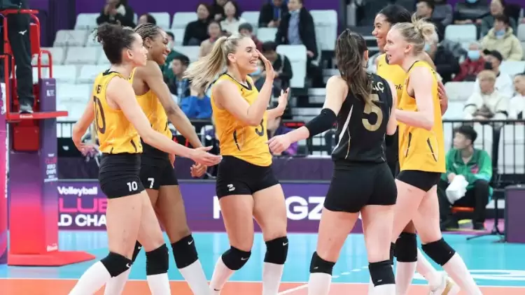 VakıfBank, Sport Center 1 Women’s Club’ı set vermeden mağlup etti!