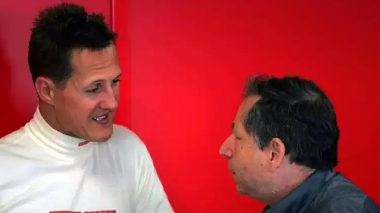 Michael Schumacher'e yakın dostundan ziyaret!