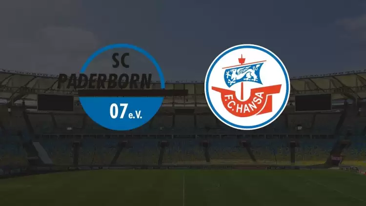 CANLI| Paderborn - Hansa Rostock maçı yayın bilgisi ve saati 