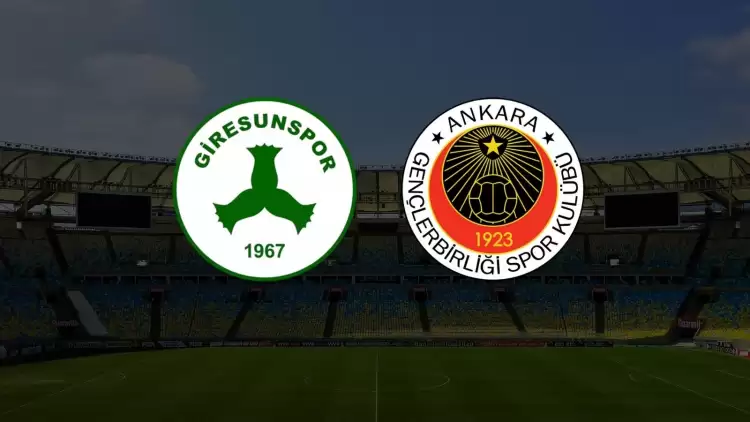 Giresunspor - Gençlerbirliği maçı ne zaman, saat kaçta, hangi kanalda?