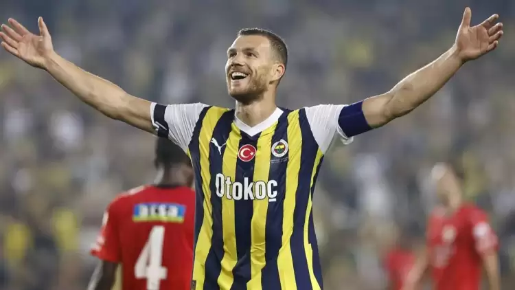 Fenerbahçeli Edin Dzeko'nun sakatlığı belli oldu! Derbide...