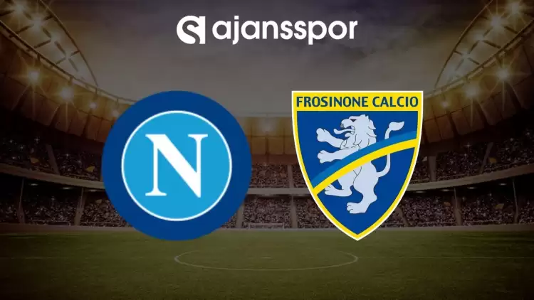 Napoli - Frosinone maçının canlı yayın bilgisi ve maç linki