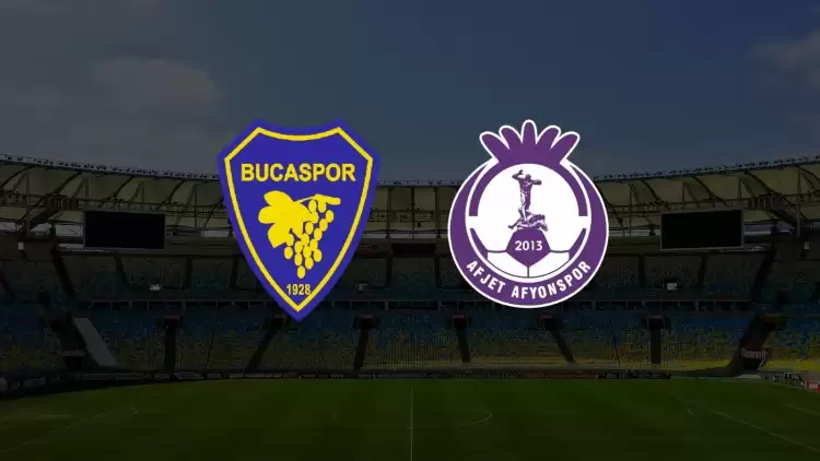 CANLI| Bucaspor 1928 - Afyonspor maçı yayın bilgisi ve saati 