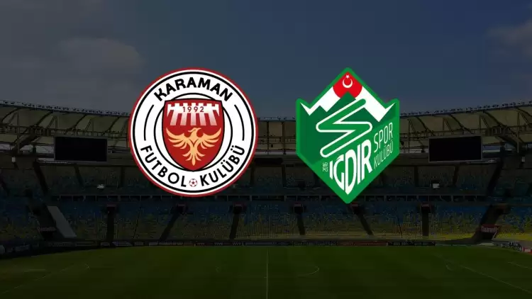 CANLI| Karaman FK - Iğdır FK maçı yayın bilgisi ve saati 