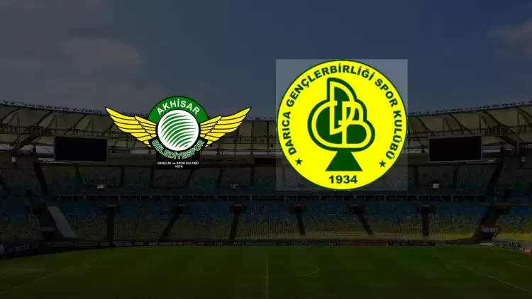 CANLI| Akhisarspor - Darıca Gençlerbirliği maçı yayın bilgisi ve saati 