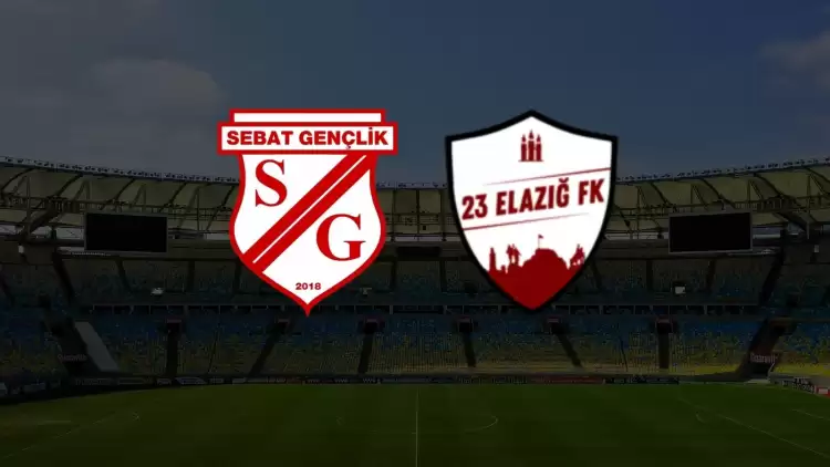 CANLI| Sebat Gençlikspor - 23 Elazığ FK maçı yayın bilgisi ve saati 