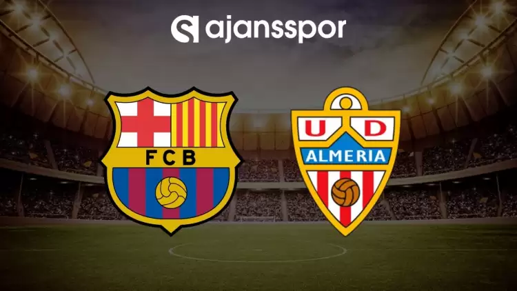 Barcelona - Almeria maçının canlı yayın bilgisi ve maç linki