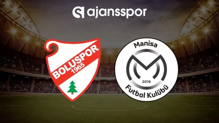 Boluspor - Manisa FK maçının canlı yayın bilgisi ve maç linki