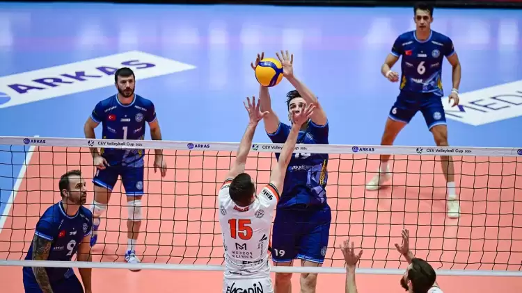 Arkas Spor'un CEV Kupası play-off turundaki maç programı