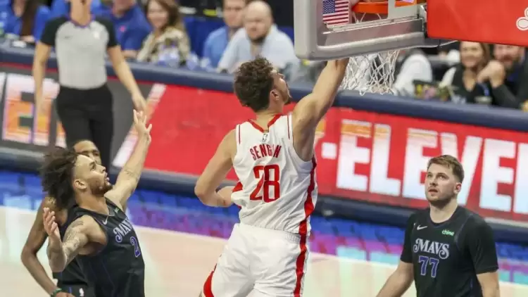 NBA'de Alperen Şengün, "double-double" ile Rockets'a galibiyeti getirdi