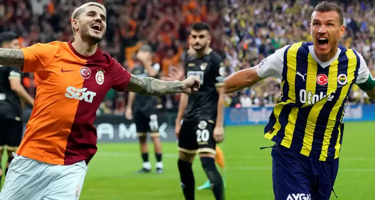 Dev derbide gözler Mauro Icardi ve Edin Dzeko'da 