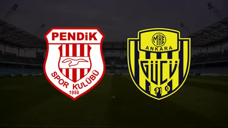 CANLI| Pendikspor- Ankaragücü maçını canlı izle (Maç linki)