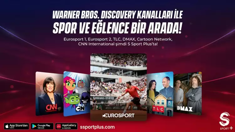 Warner Bros. Discovery ve S Sport Plus kapsamlı bir ortaklık anlaşması imzaladı