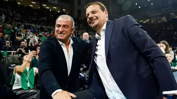 Ergin Ataman'a destek vermeye gitmişti! Fatih Terim'e tepki!