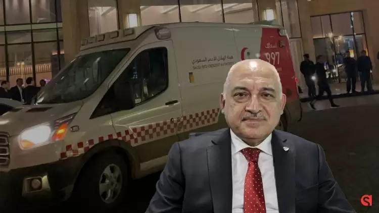 TFF Başkanı Mehmet Büyükekşi fenalaştı! Ambulans çağırıldı