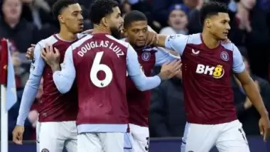 5 gollü maçta kazanan Aston Villa!