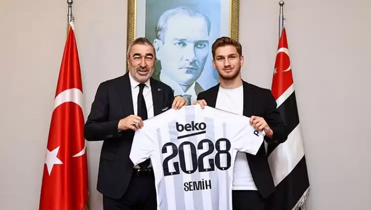 Beşiktaş Semih Kılıçsoy ile sözleşme uzattı