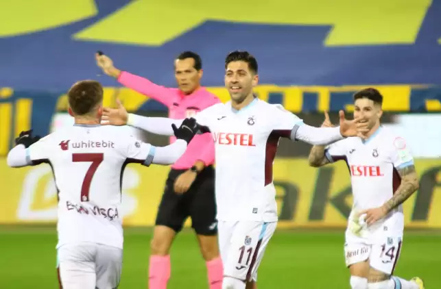 (YAZILI ÖZET) Ankaragücü- Trabzonspor maç sonucu: 0-1