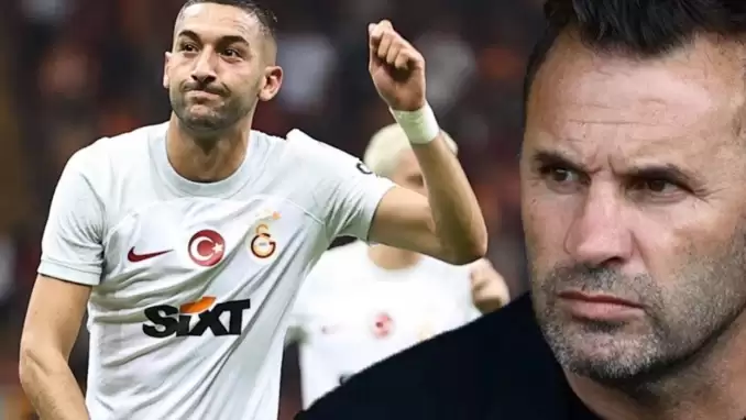 Maç sonu Okan Buruk'dan Ziyech açıklaması