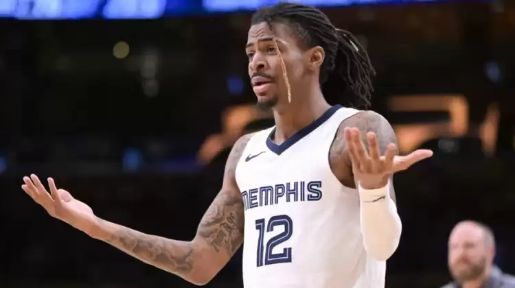 NBA'de Memphis Grizzlies'in yıldızı Ja Morant sezonu kapattı 