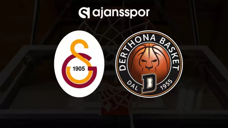 Galatasaray Ekmas - Derthona maçının canlı yayın bilgisi ve maç linki