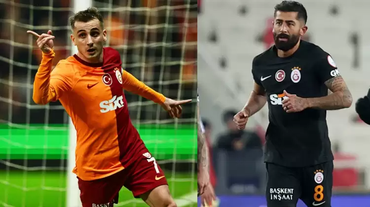 Galatasaray'da Kerem Demirbay ve Kerem Aktürkoğlu Sivasspor maçında ilki yaşadı